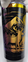 Mountain Deer 20 ounce tumbler