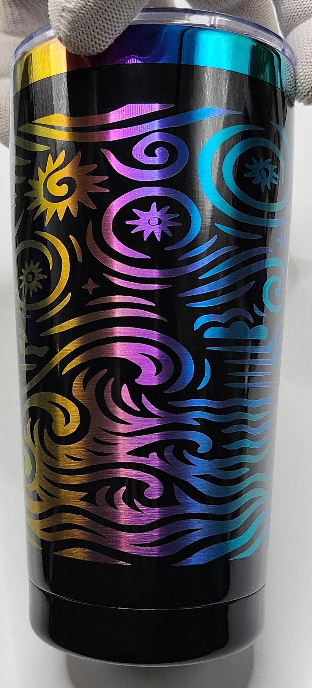 Starry Night inspired 20 ounce tumbler