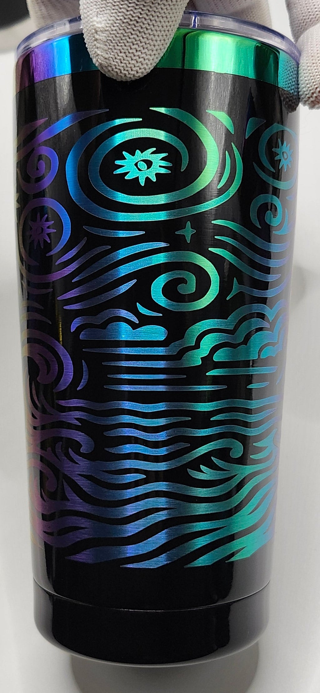 Starry Night inspired 20 ounce tumbler