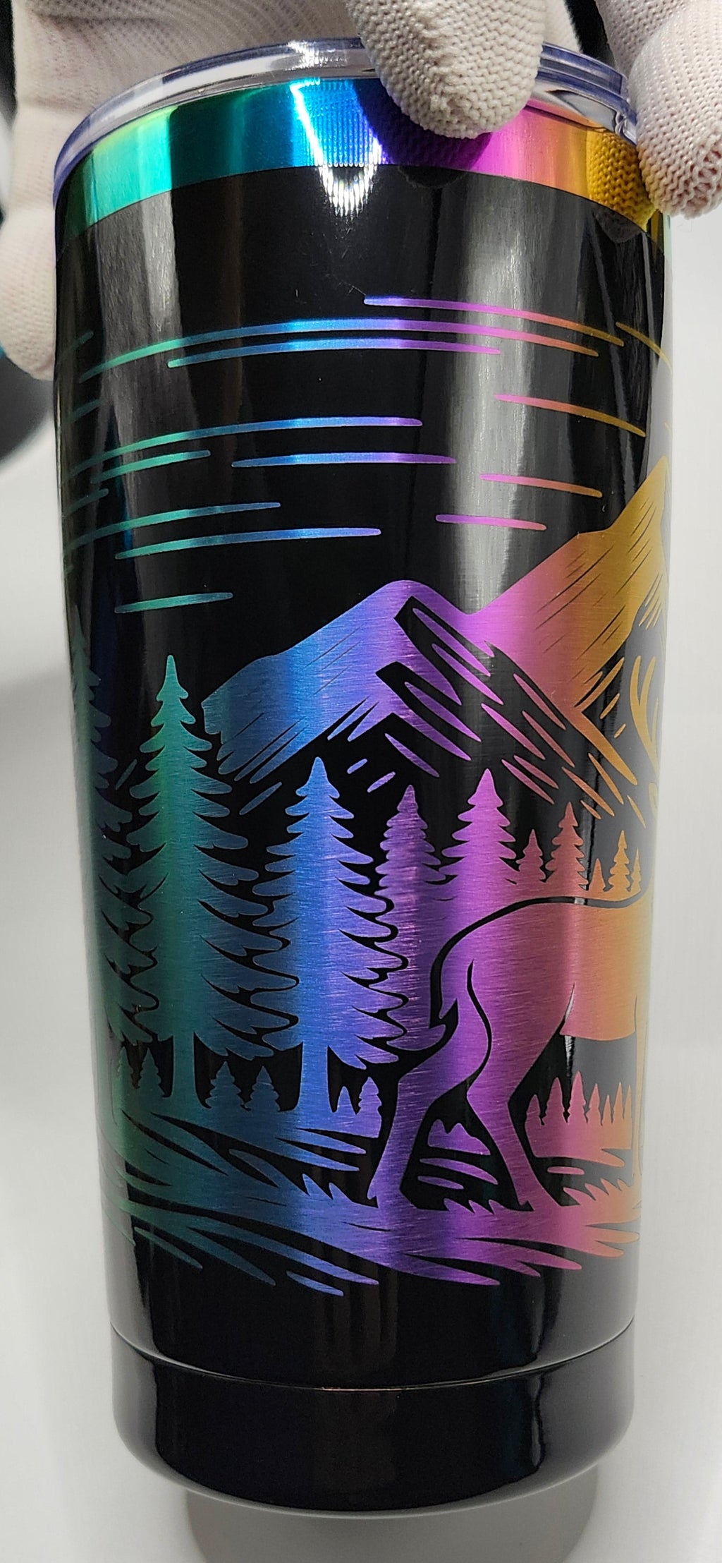 Mountain Deer 20 ounce tumbler