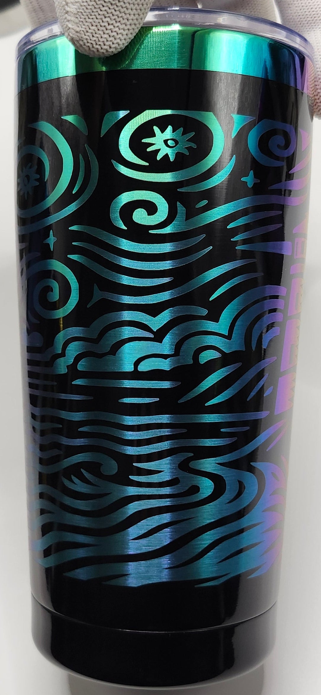 Starry Night inspired 20 ounce tumbler