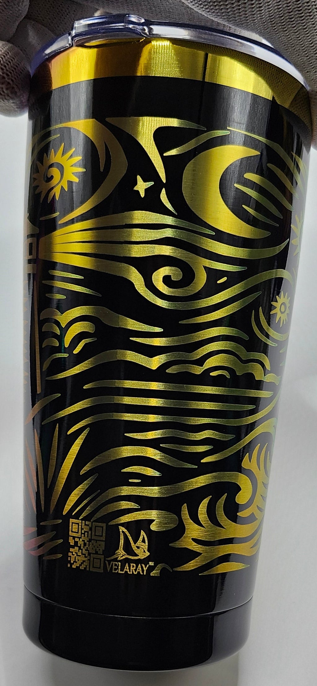 Starry Night inspired 20 ounce tumbler