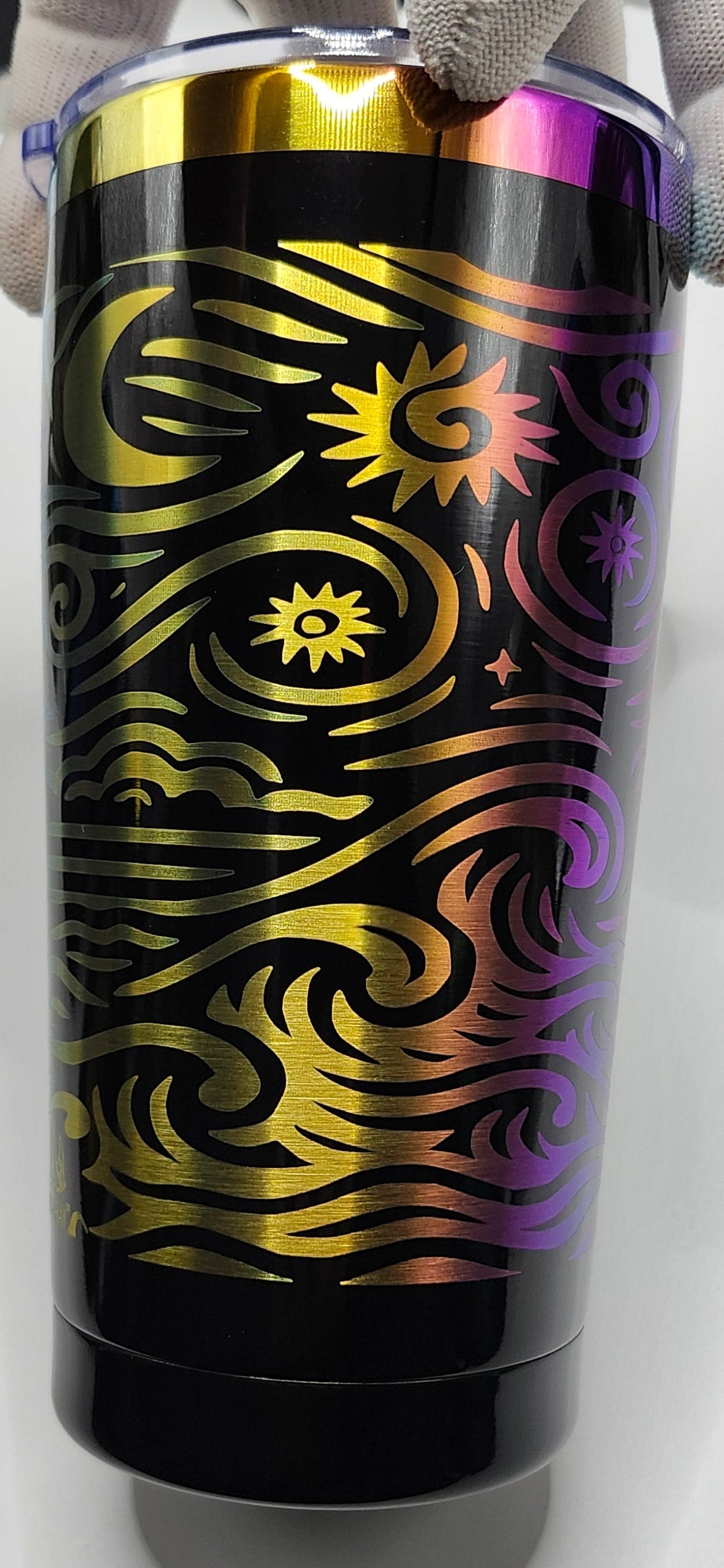 Starry Night inspired 20 ounce tumbler